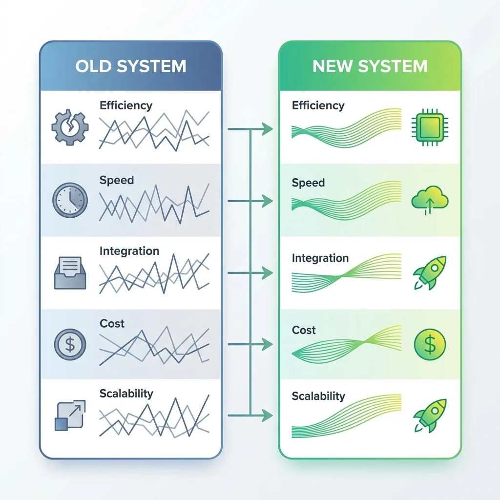 مقارنة الأنظمة